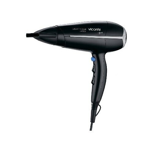 Фен Viconte VC-3750 черный с серым 213000₽