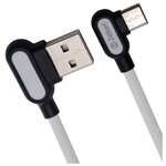 Кабель Zetton Round Fabric Corner USB - USB Type-C - изображение