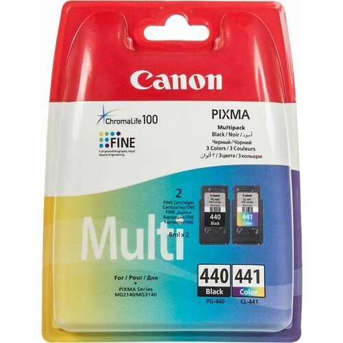 pg 40 cl 41 комплект картриджей для canon Картридж Canon PG-440/CL-441 MultiPack 5219B005