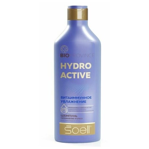 Soell шампунь 400мл hydro active