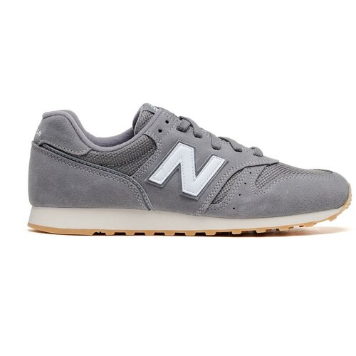 Кроссовки New Balance 373, натуральная замша, размер 8,5 US, серый