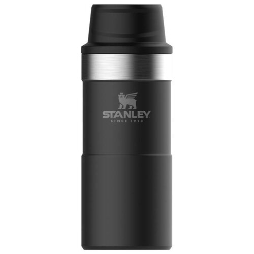 фото Термокружка stanley classic one hand 2.0, 0.35 л черный