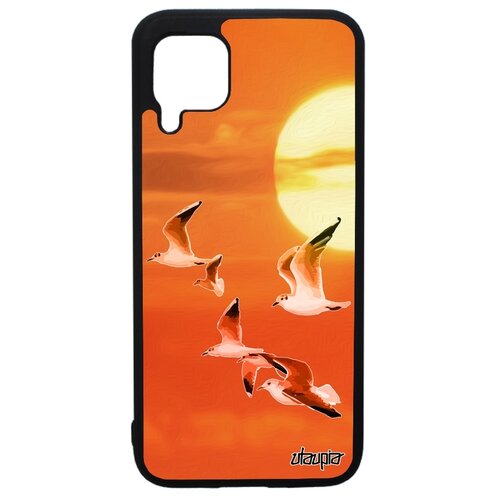 фото Чехол для телефонов p40 lite, "чайки" моевка ливингстон utaupia