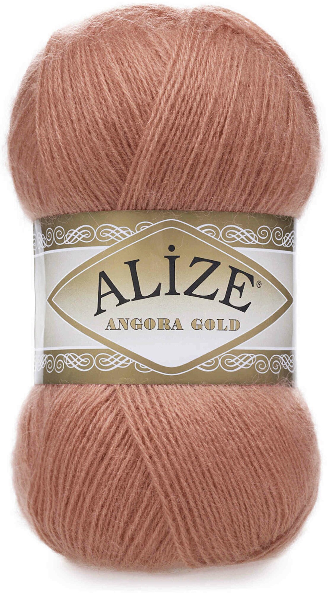 Пряжа Alize Angora Gold луковый (102), 80%акрил/20%шерсть, 550м, 100г, 1шт