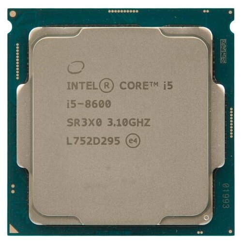 Процессор Intel Core i5-8600 LGA1151 v2, 6 x 3100 МГц, OEM
