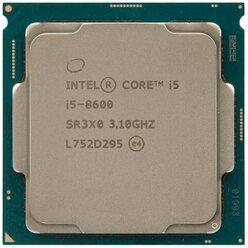 Процессор Intel Core i5-8600 LGA1151 v2, 6 x 3100 МГц, OEM