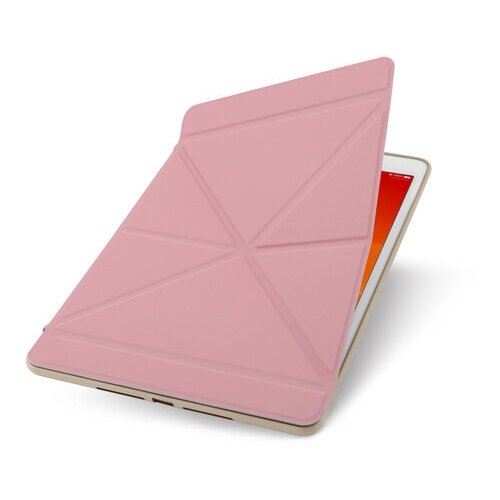 фото Moshi versacover чехол со складной крышкой для ipad 10,2" (7th gen). материал пластик, полиуретан. цвет розовый.