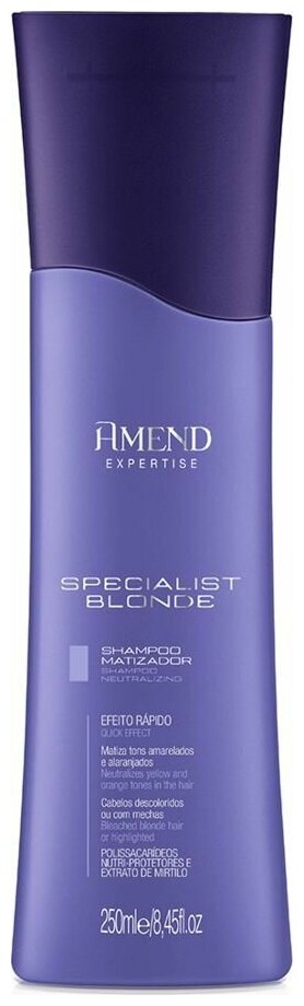 Amend шампунь Neutralizing Specialist Blond, 250 мл