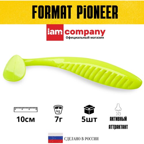 Силиконовая приманка FORMAT PIONEER 100 mm цвет F20 (5 шт)