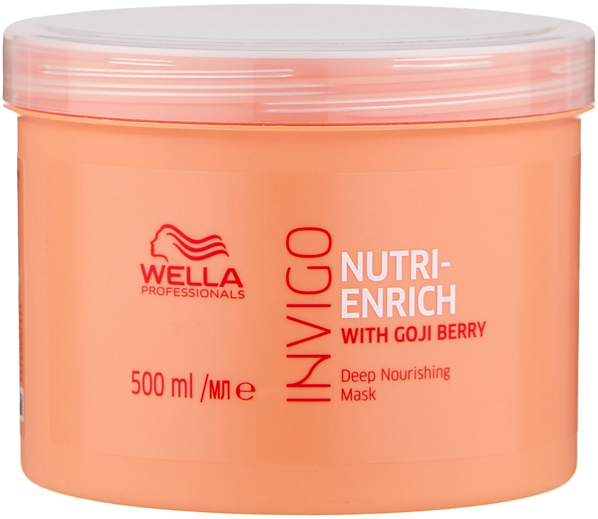 Wella Professionals Invigo Nutri-Enrich Питательная маска-уход для волос, 500 мл, банка