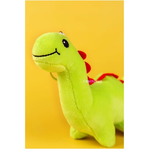 Мягкая игрушка - брелок динозавр