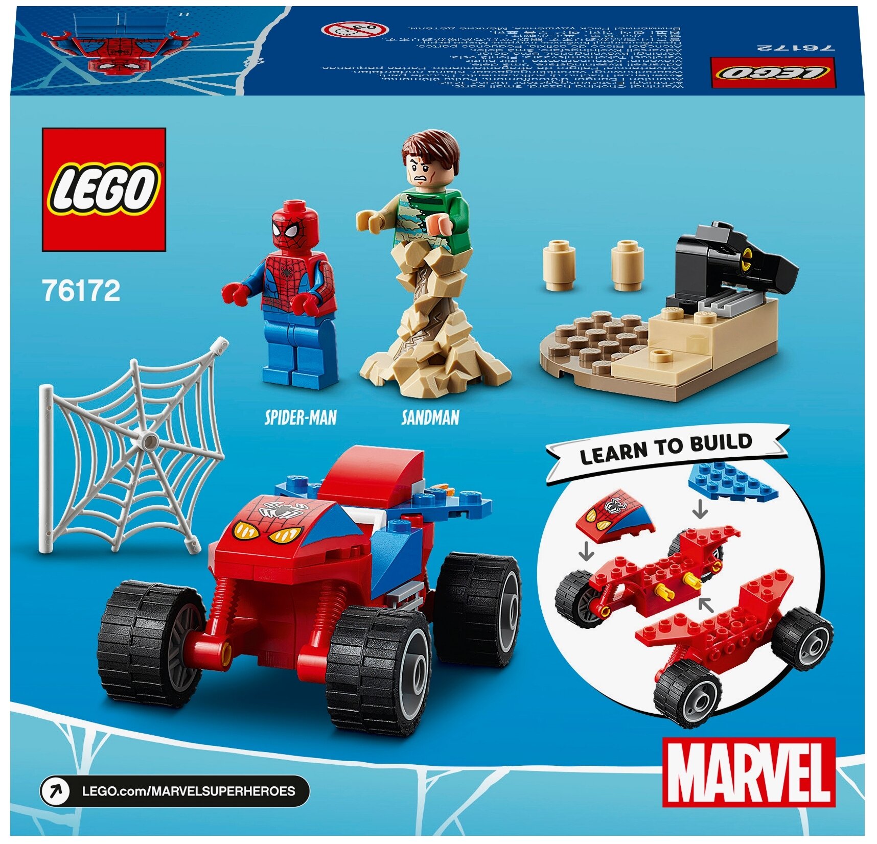 Конструктор LEGO Super Heroes Бой Человека-Паука с Песочным Человеком - фото №2