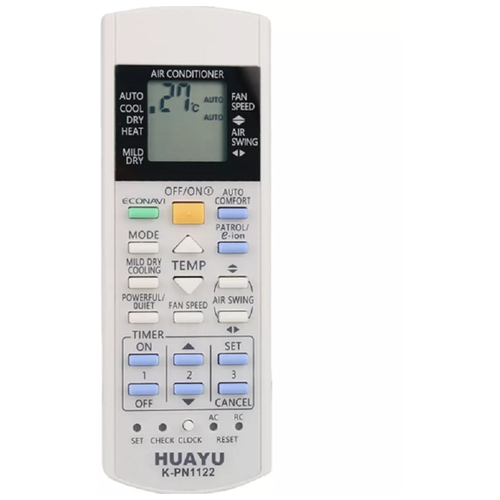 Пульт универсальный Huayu для Panasonic K-PN1122 для кондиционеров