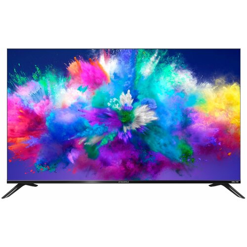 Телевизор MAUNFELD MLT55USX02, 4K Ultra HD, черный