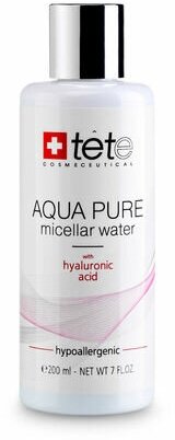 AQUA PURE Micellar water Мицеллярная вода с гиалуроновой кислотой, 200 мл