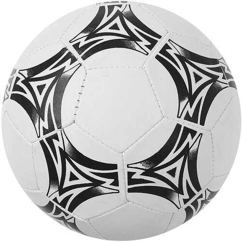 Мяч футбольный КНР размер 5, 32 панели, 2 подслоя, машинная сшивка (534858)
