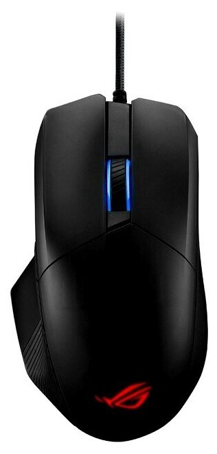 Мышь ASUS ROG Chakram Core игровая проводная с подсветкой для PC (90MP01T0-BMUA00)