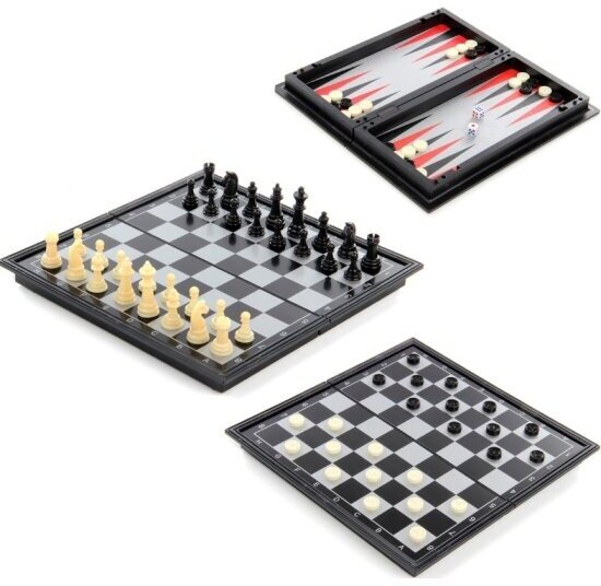 Настольная игра Veld CO 115520 Магнитные шахматы 3в1