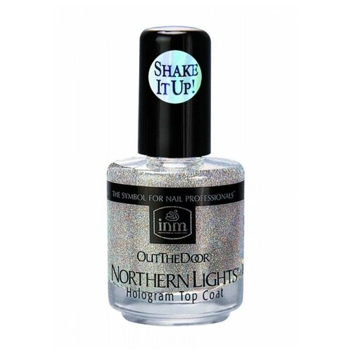 INM Верхнее покрытие Northern Lights, Silver, 3.5 мл