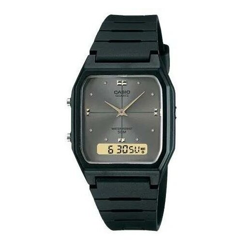 Наручные часы CASIO Collection, серый, черный