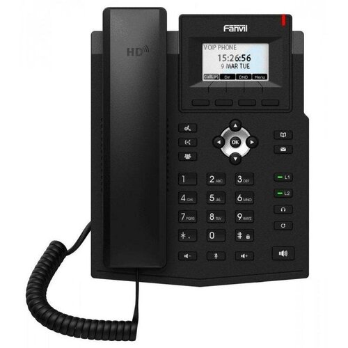 voip телефон fanvil x3sg черный IP Телефон Fanvil X3SG Lite черный