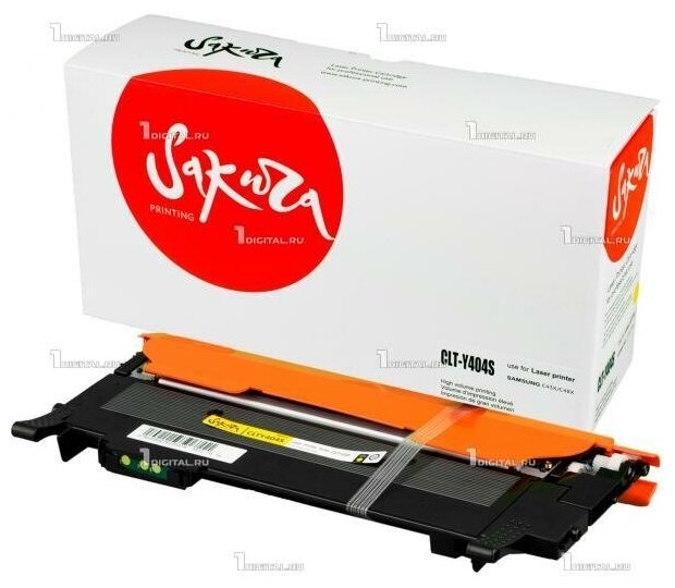 картридж Sakura CLTY404S - фото №12