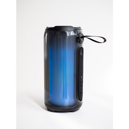 Портативная беспроводная колонка блютуз с подсветкойчернаяFm радиоUSBAUXTF памятьBluetooth10вт Pluse 5 218000₽