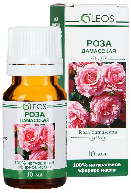 OLEOS эфирное масло Роза дамасская, 10 мл
