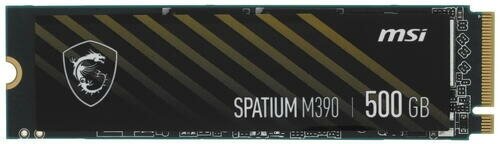 Твердотельный накопитель MSI SPATIUM 500 ГБ M2 Spatium M390