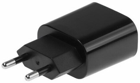 Сетевое зарядное устройство mObility mt-31, USB, 1 А, черное