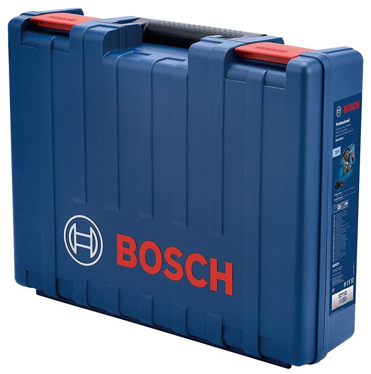 Перфоратор аккумуляторный бесщеточный SDS-plus Bosch GBH 180-LI 611911121, 18 В Li-ion 2x4 Ач, 2 Дж - фотография № 3