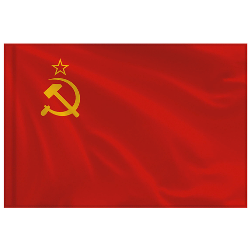 Флаг СССР "Серп и молот" 145х90 см