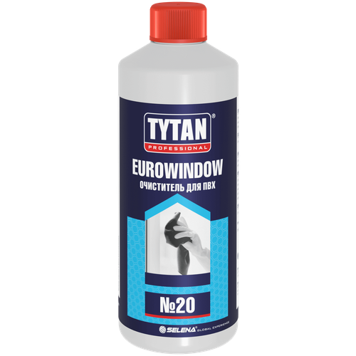 Очиститель TYTAN Professional EUROWINDOW для пвх №20 950 мл очиститель tytan professional eurowindow 20 для пвх 950мл арт 10894