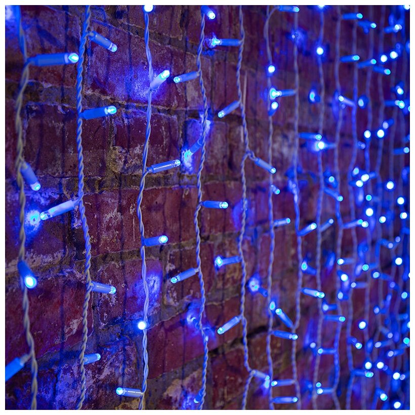 Гирлянда Neon-Night Светодиодный Дождь 2x1.5m 360 LED Blue 235-113