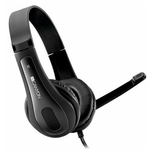 Наушники HSC-1 компьютерные микрофон 105 дБ 32 Ом 35 мм 2 м черные 110200₽