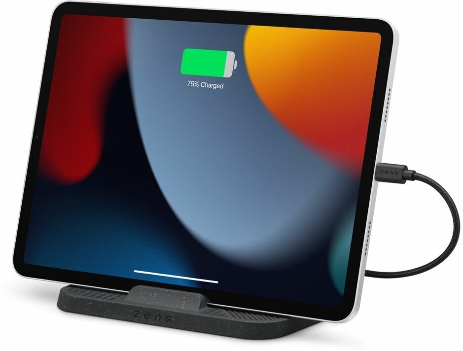 Модульная зарядная станция Zens 60W iPad/Macbook Air Charging Stand чёрная (ZEAPM01/00)