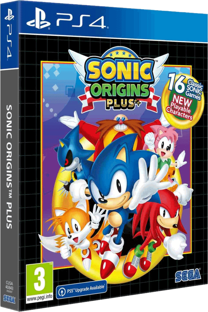 Sonic Origins Plus [PS4, русская версия]