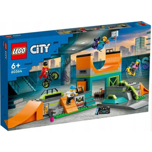 конструктор lego city парк каскадёров Конструктор LEGO City 60364 Уличный скейт-парк