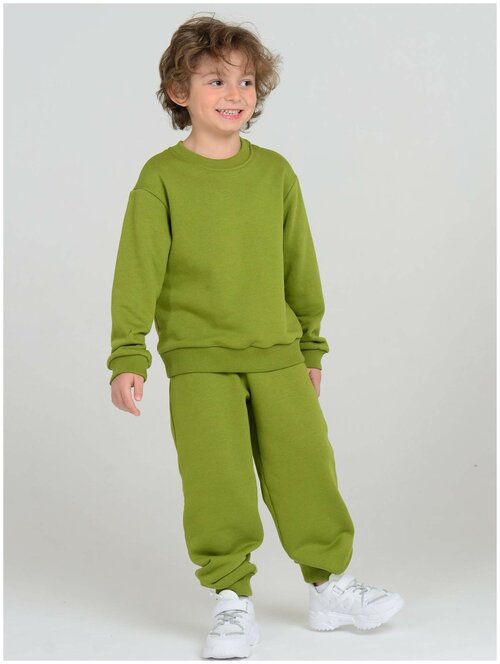 Комплект одежды LEPT, размер 116/122, зеленый