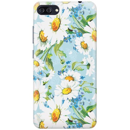 фото Cиликоновый чехол на asus zenfone 4 max (zc554kl) / асус зенфон 4 макс (зц554кл) с принтом "поле ромашек" gosso