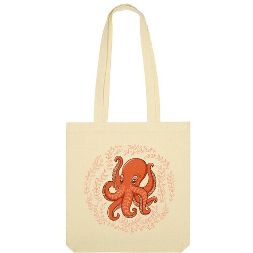 фото Сумка шоппер us basic, бежевый