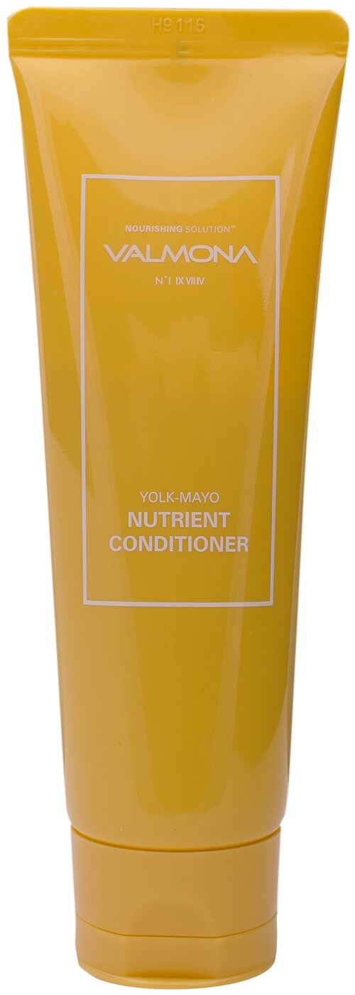 Valmona кондиционер Nourishing Solution Yolk-Mayo Nutrient Питание для непослушных и поврежденных волос с яичным желтком, 100 мл, 11 шт.