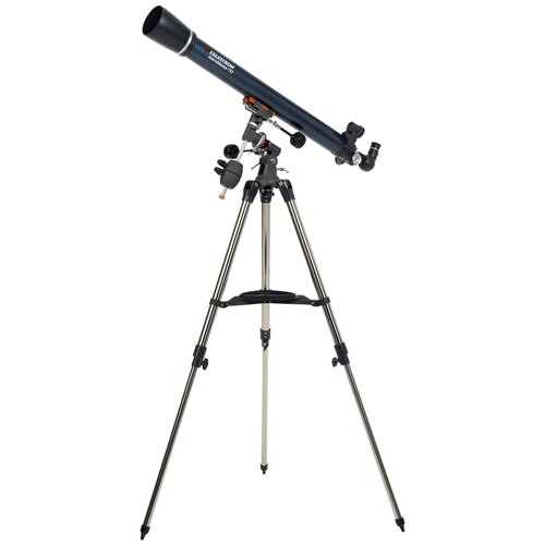 Телескоп Celestron AstroMaster 70 EQ синий/серебристый телескоп celestron astromaster 130 eq