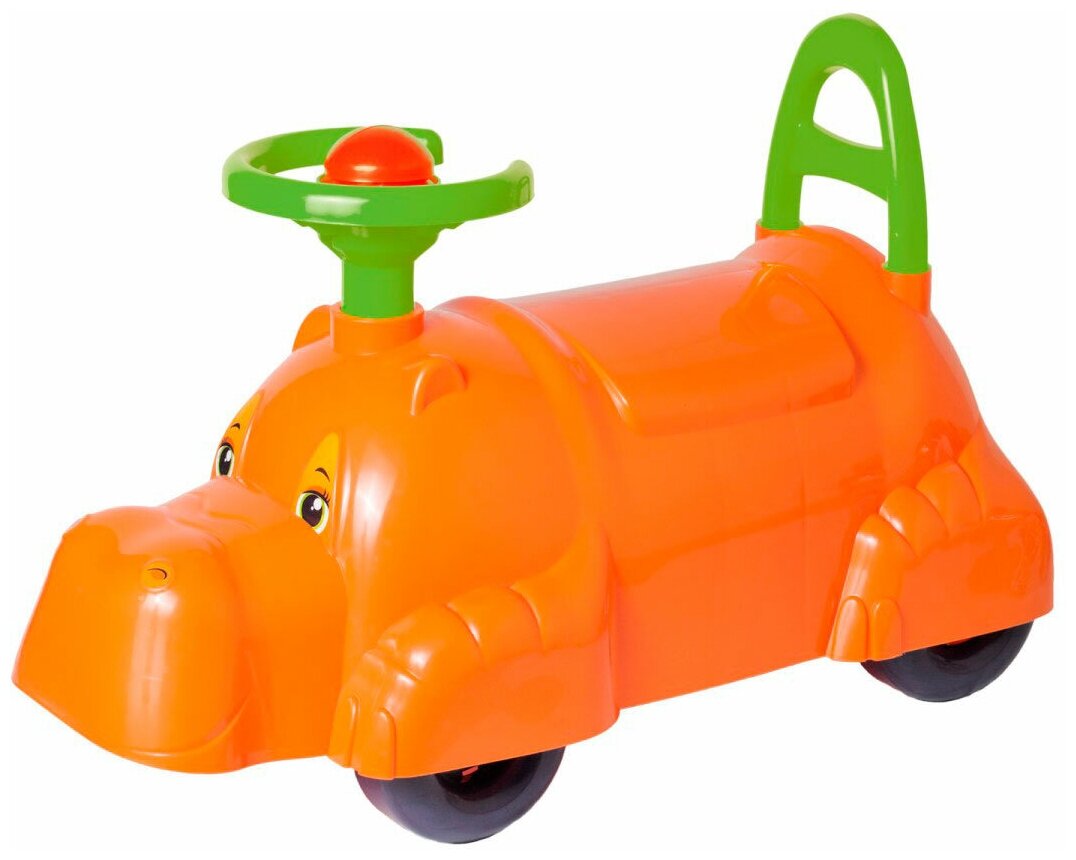 Толокар ТехноК Автомобиль для прогулок, оранжевый (3664)