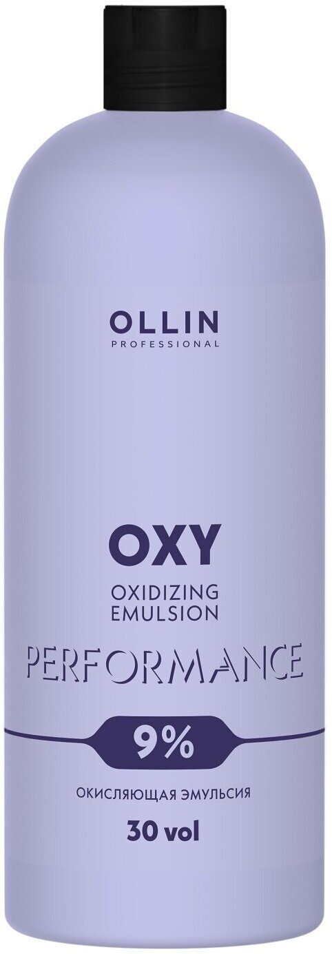 OLLIN performance OXY 9% 30vol. Окисляющая эмульсия 1000мл/ Oxidizing Emulsion