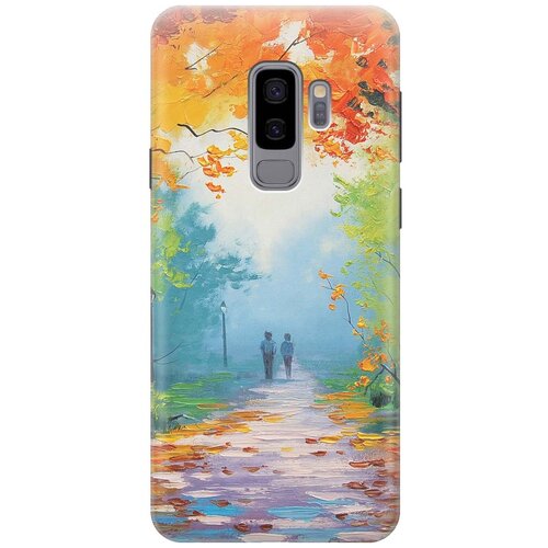 фото Re:paчехол - накладка artcolor для samsung galaxy s9 plus с принтом "яркая осень"