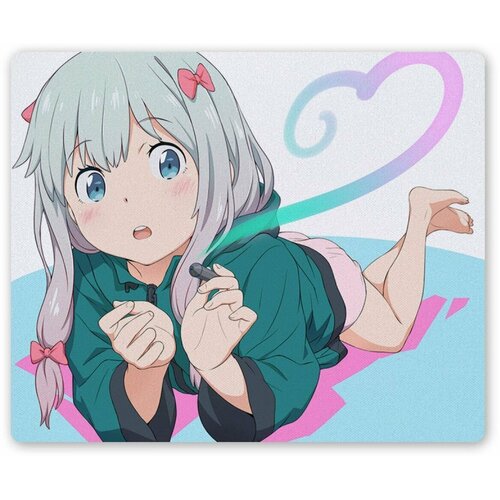 Коврик для мышки прямоугольный Eromanga-sensei Izumi Sagiri tronzo action figure japanese anime eromanga sensei izumi sagiri cute sister pvc collectible model doll toys figurine