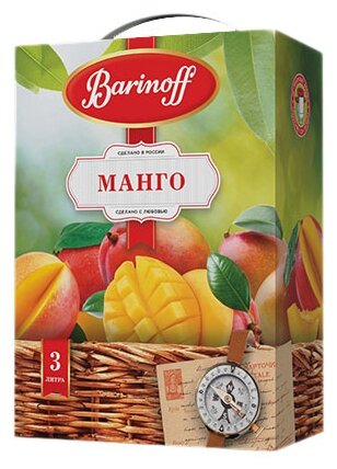 Напиток Barinoff Манго 3л - фотография № 2