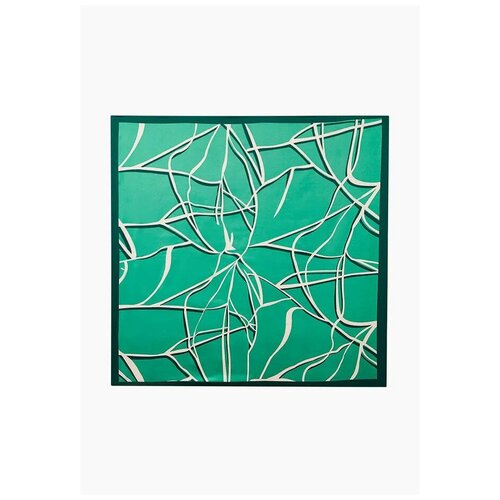 фото Платок rosedena,90х90 см, зеленый