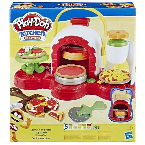 Пластилин Play-Doh Kitchen Creations Печем пиццу (E4576) 5 цв.